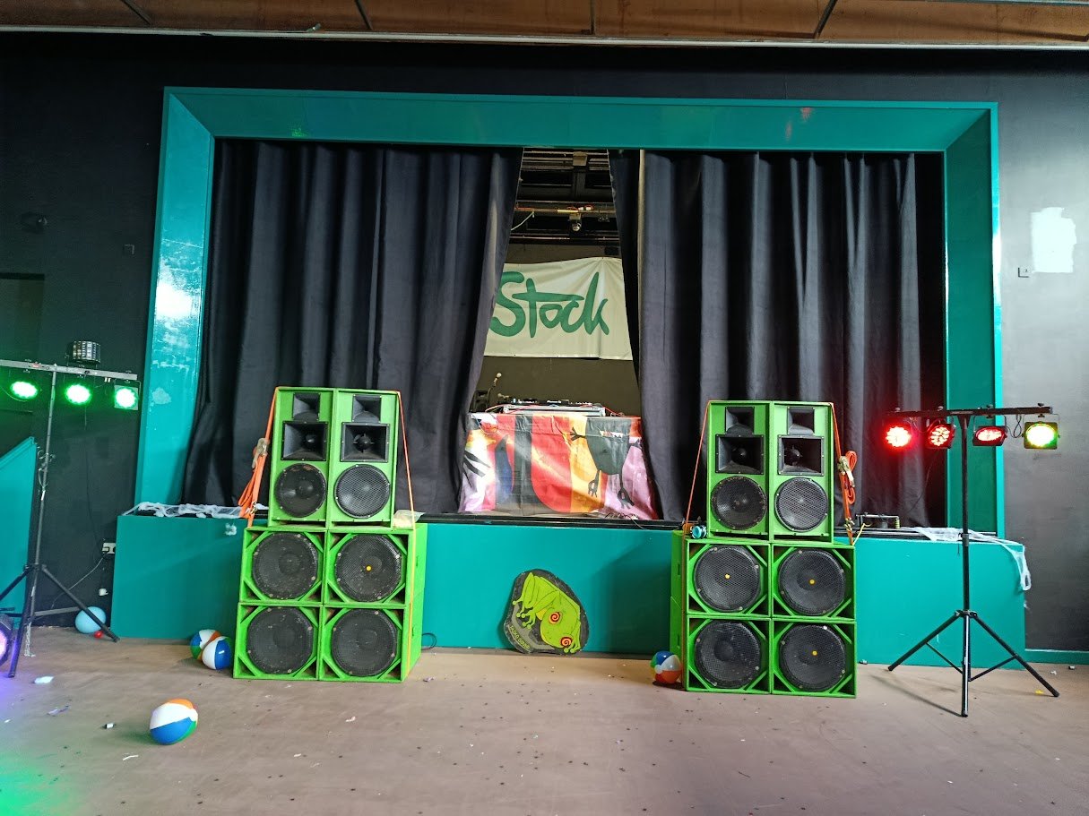 The MugShack's Main Hall and Stage