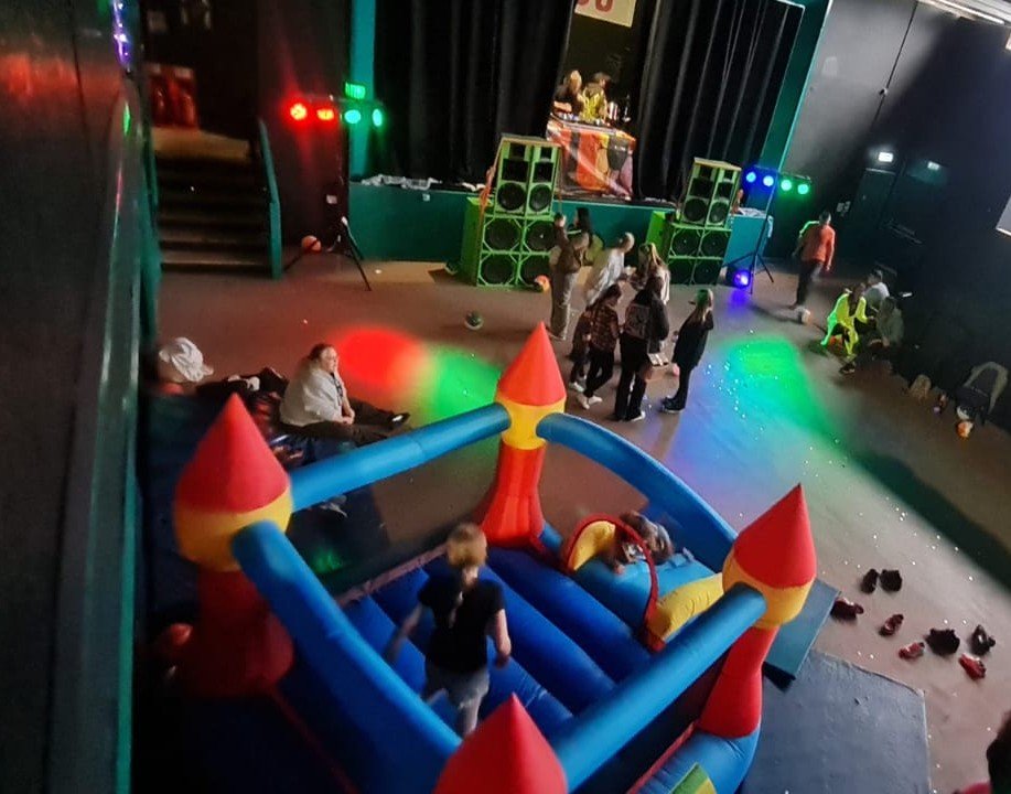 The MugShack's Main Hall and Stage